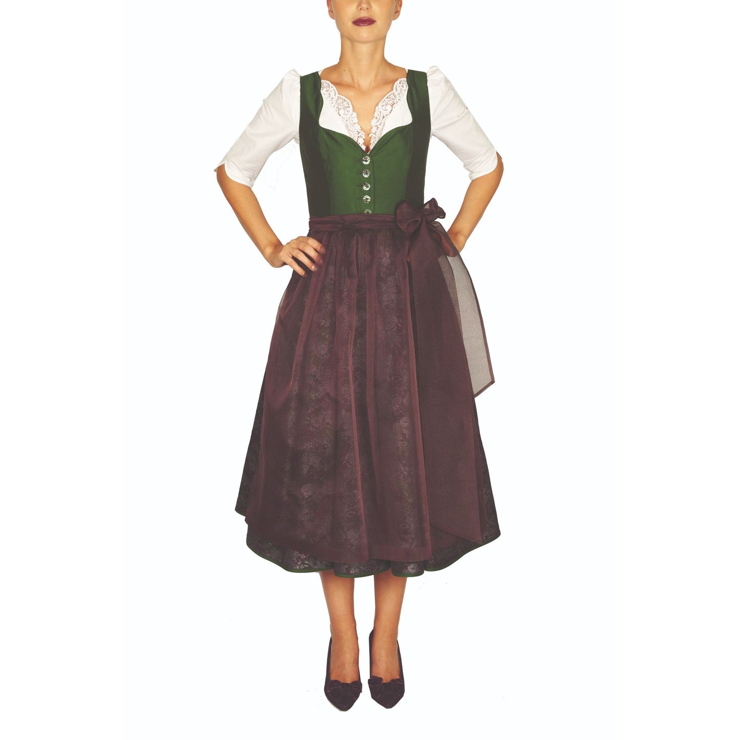 Dirndl 11T054 in zeder/isabella von Mothwurf