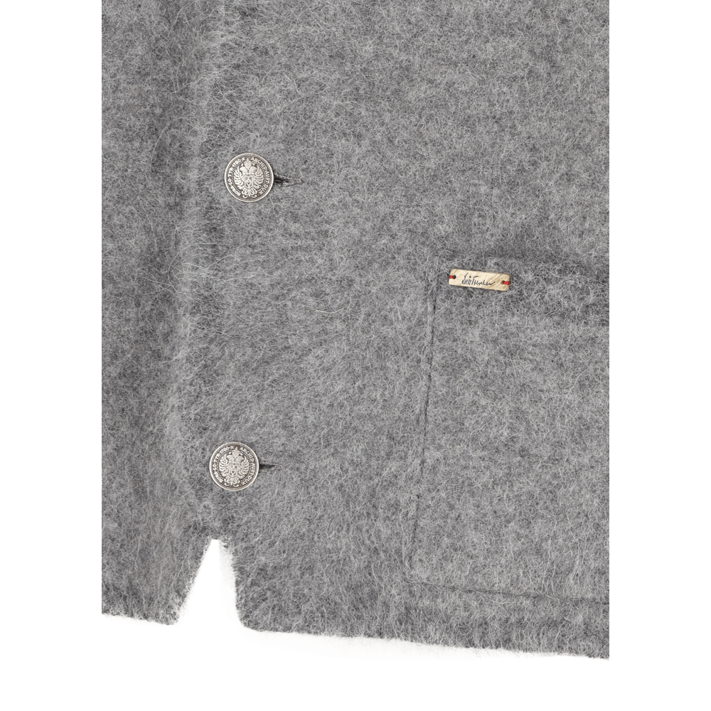 Walkjacke Luandreas in hellgrau