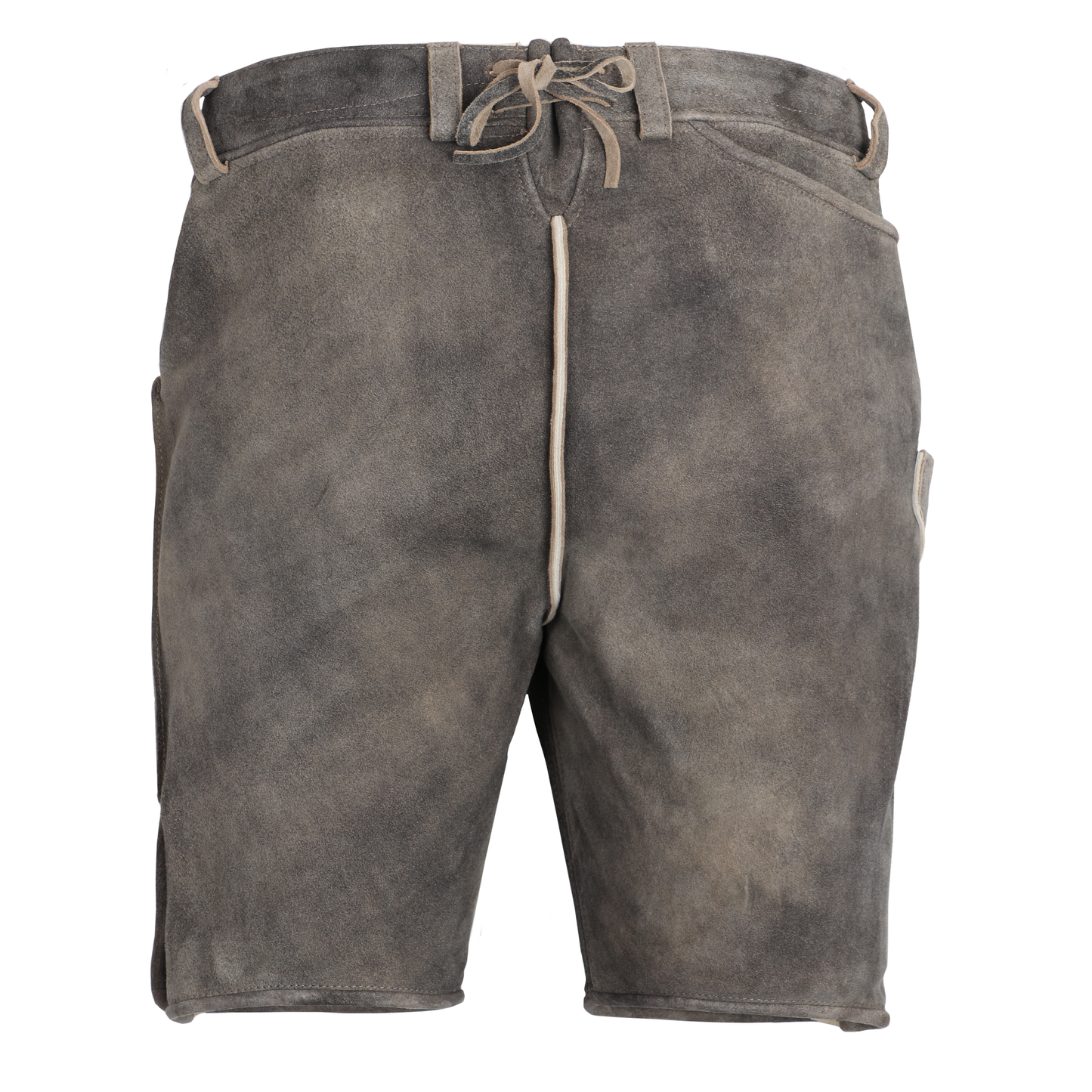 Lederhose in Nebelschwarz