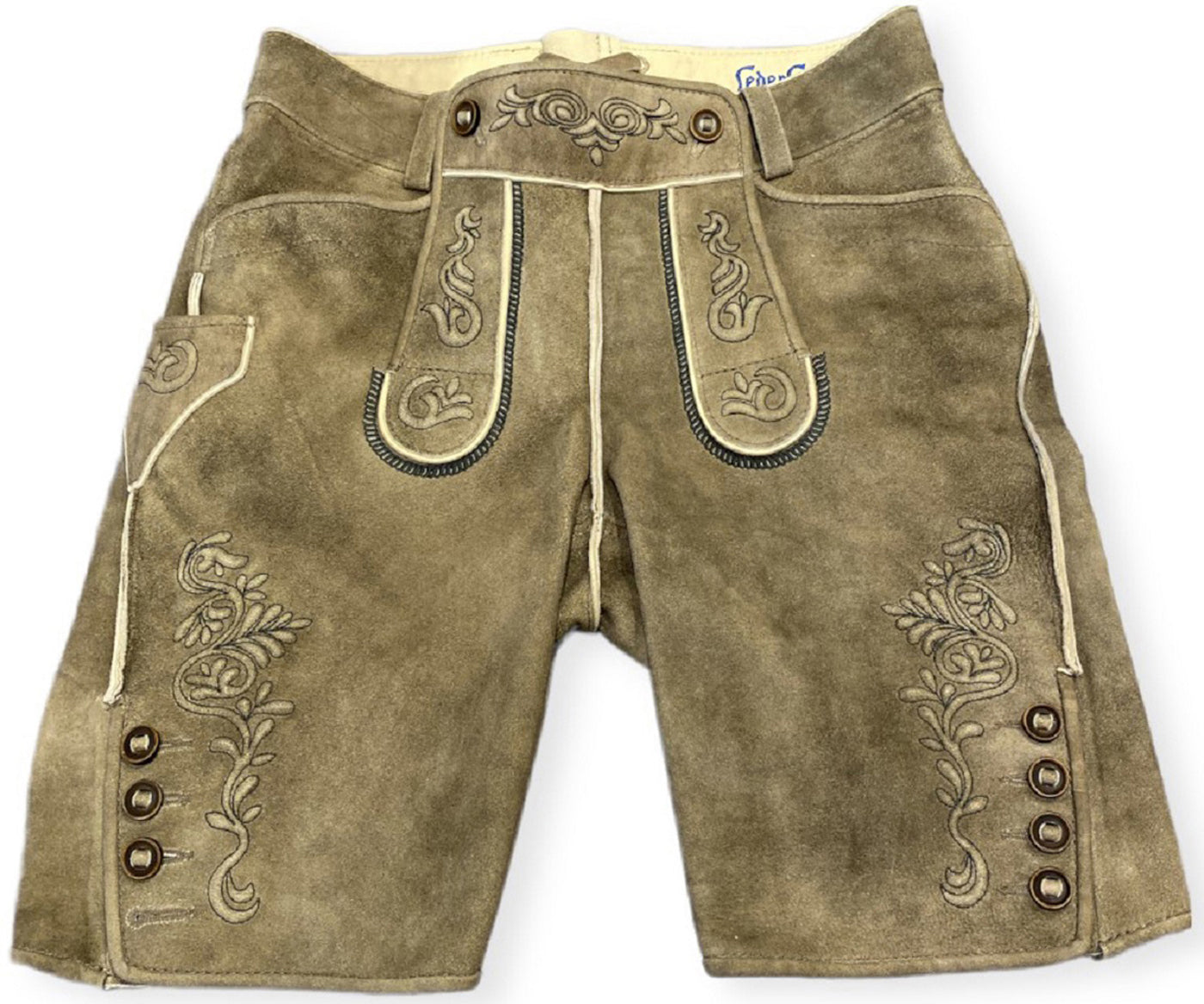 Lederhose Ralf von Ledergott in grey