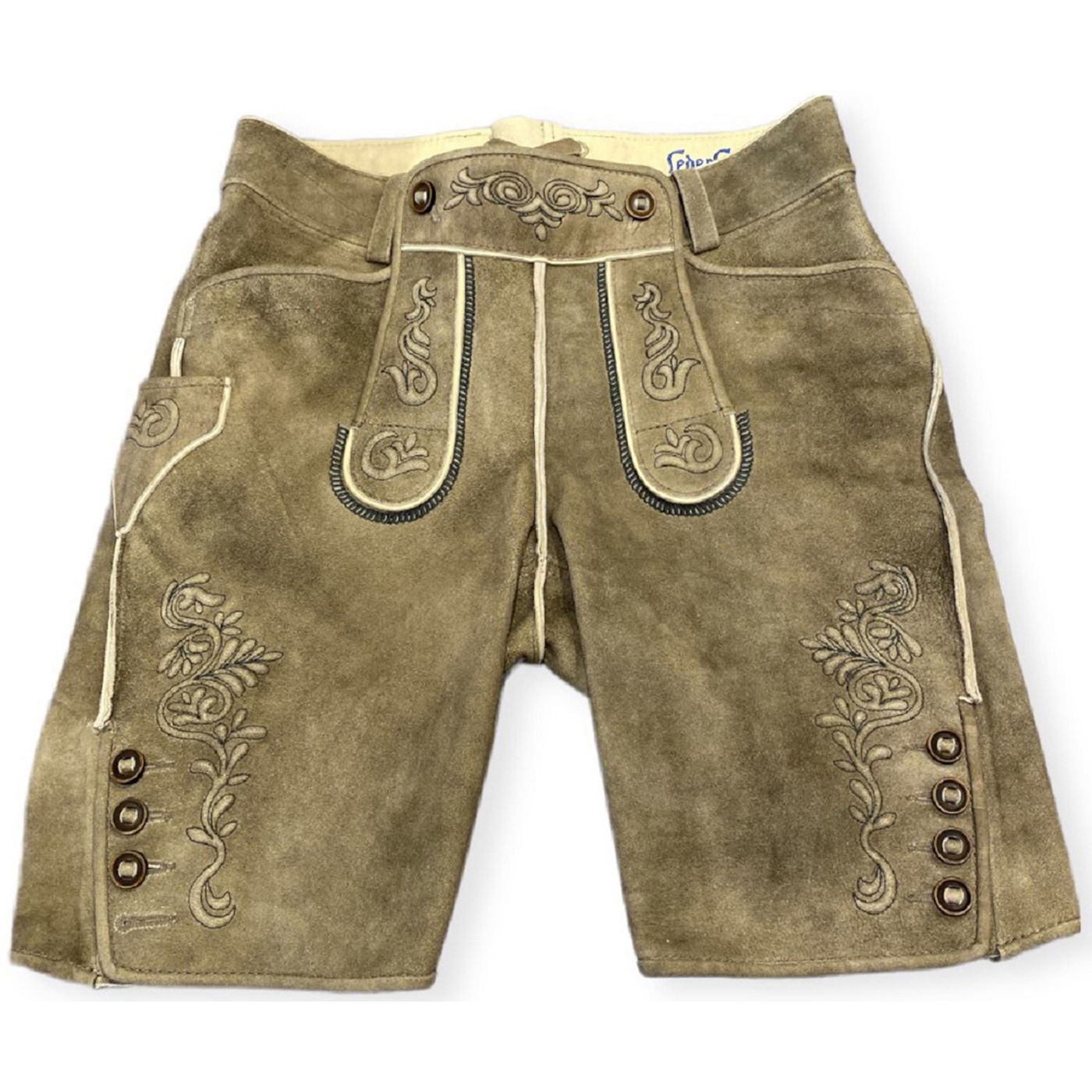 Lederhose Ralf von Ledergott in grey