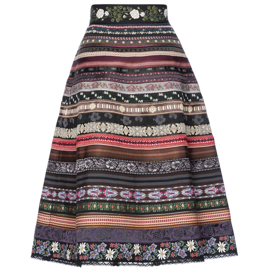 Classic Ribbon Skirt in wildflower