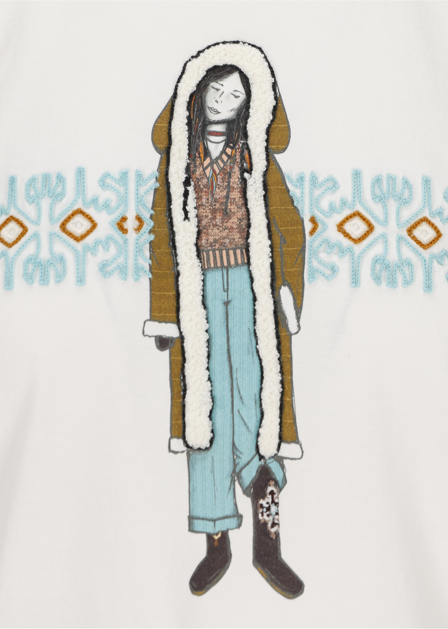 Langarmshirt Ludina