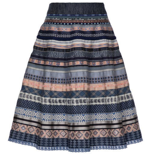 Bänderrock/Ribbon Skirt "twilight" von Lena Hoschek