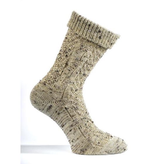 Socken mele beige