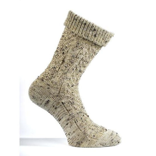 Socken mele beige