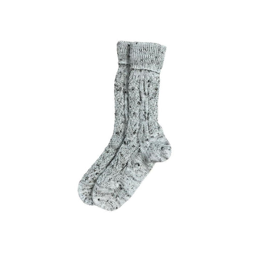 Socken in mele-beige