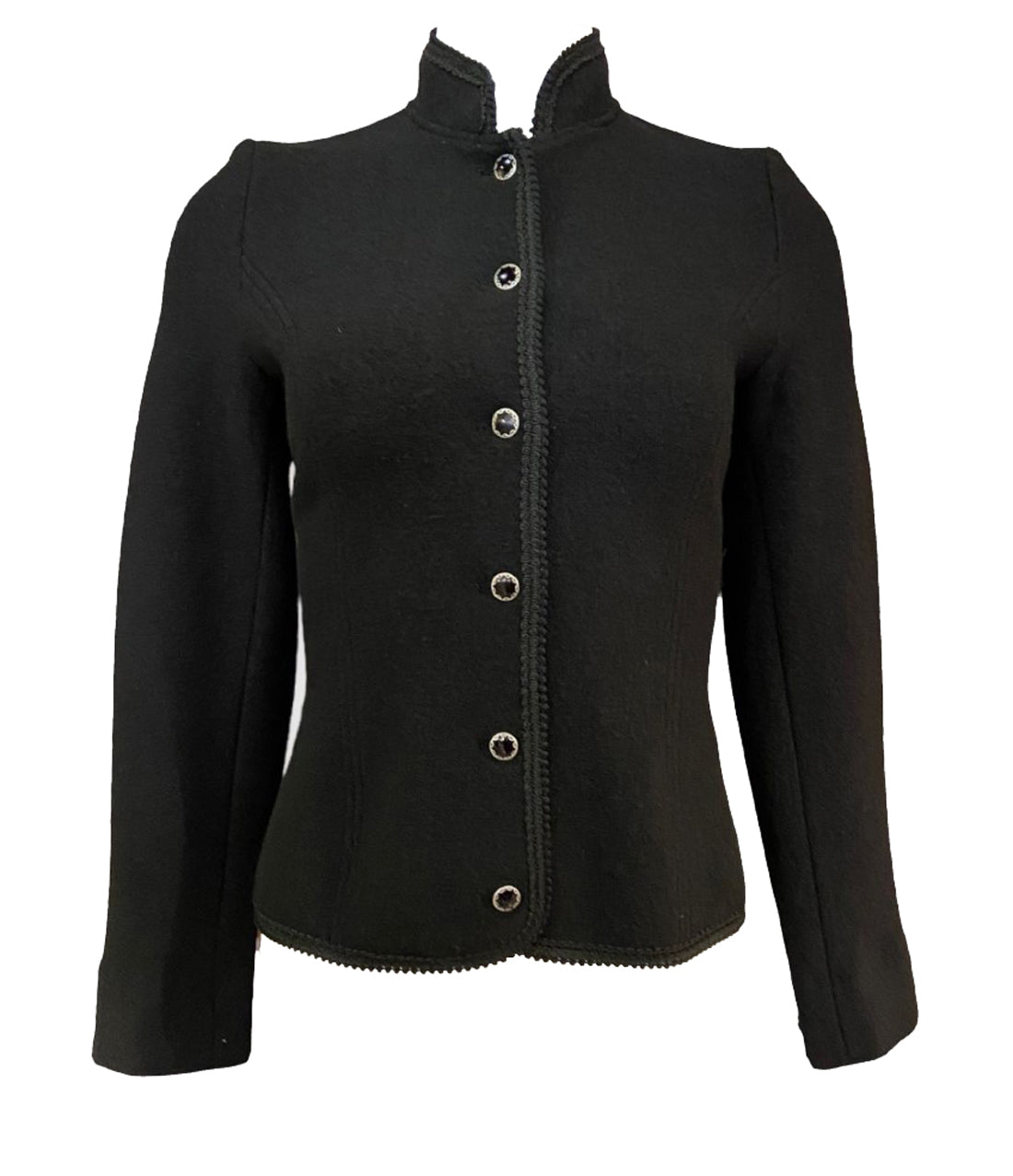 Jacke in schwarz