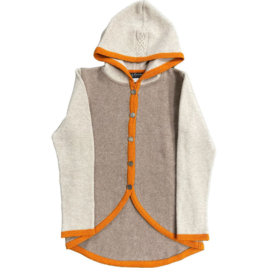 Strickjacke in beige von Hedwig Rauscher