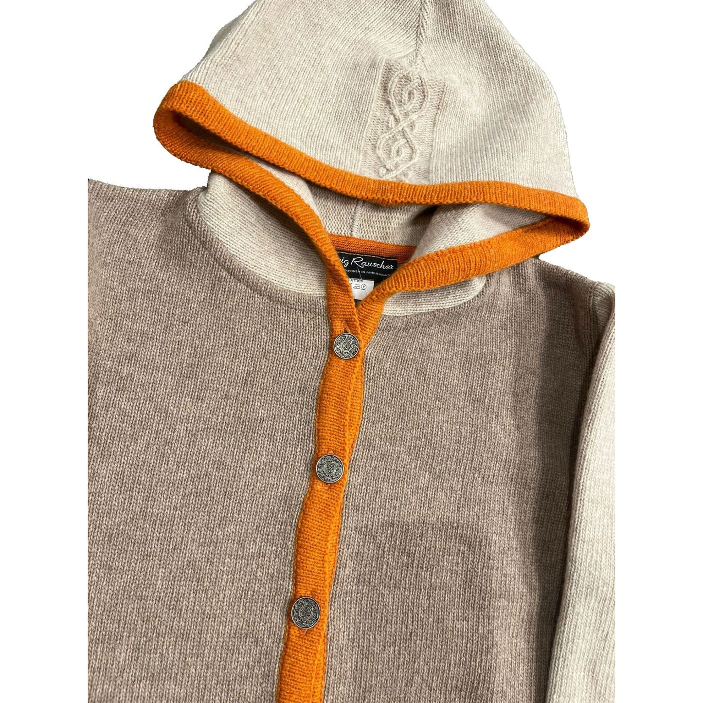 Strickjacke in beige von Hedwig Rauscher