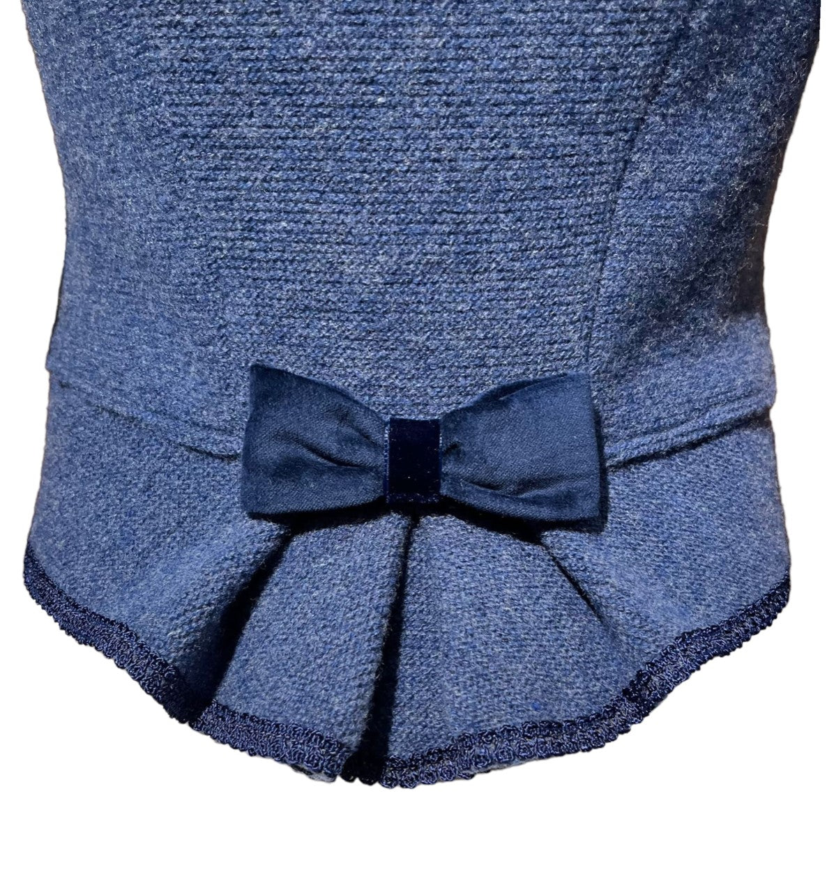 Strickjacke in blau