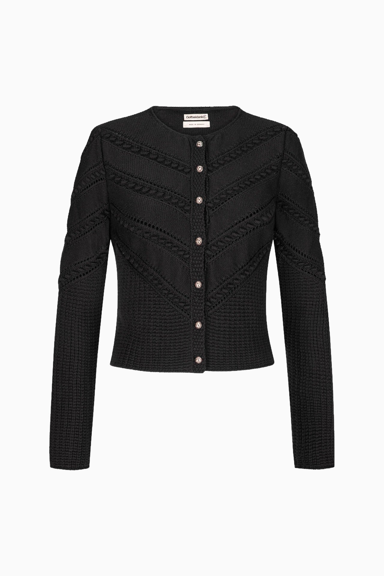 Strickjacke Ophelia in lakritz