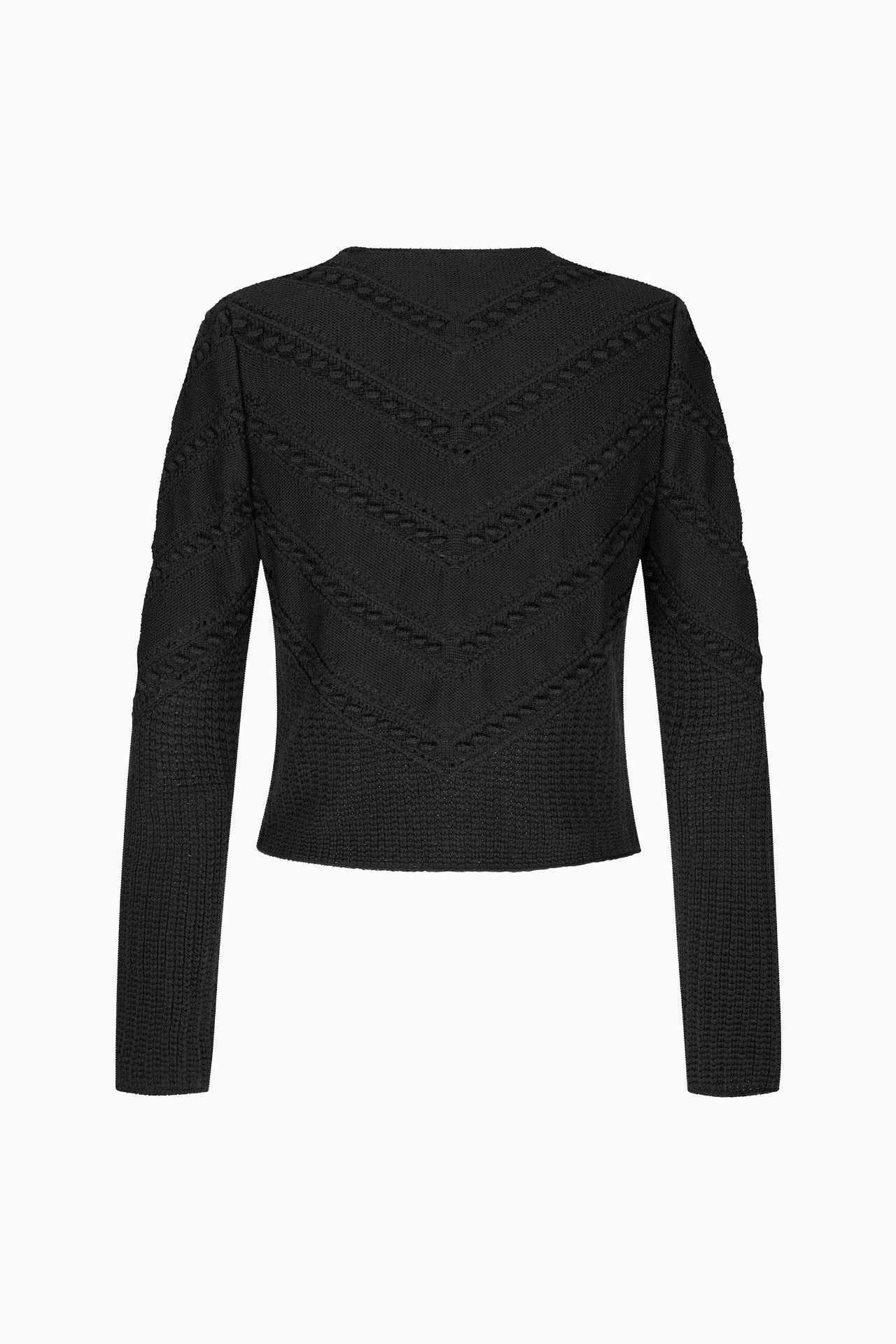 Strickjacke Ophelia in lakritz