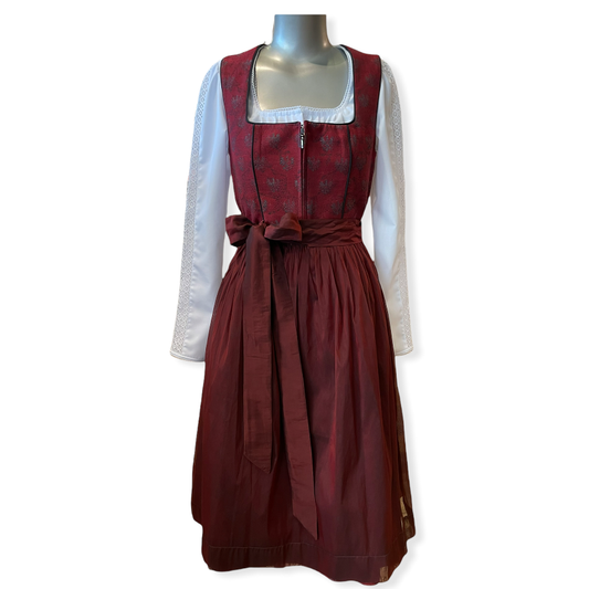 Tirol x Hedwig Rauscher Kollektion - Dirndl Therese in rot