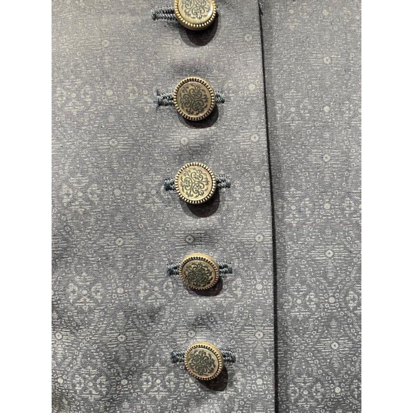 Kinderdirndl in Mittelblau