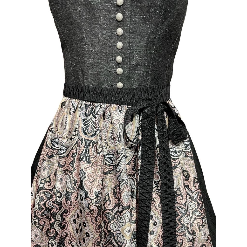 Dirndl schwarz/glitzer