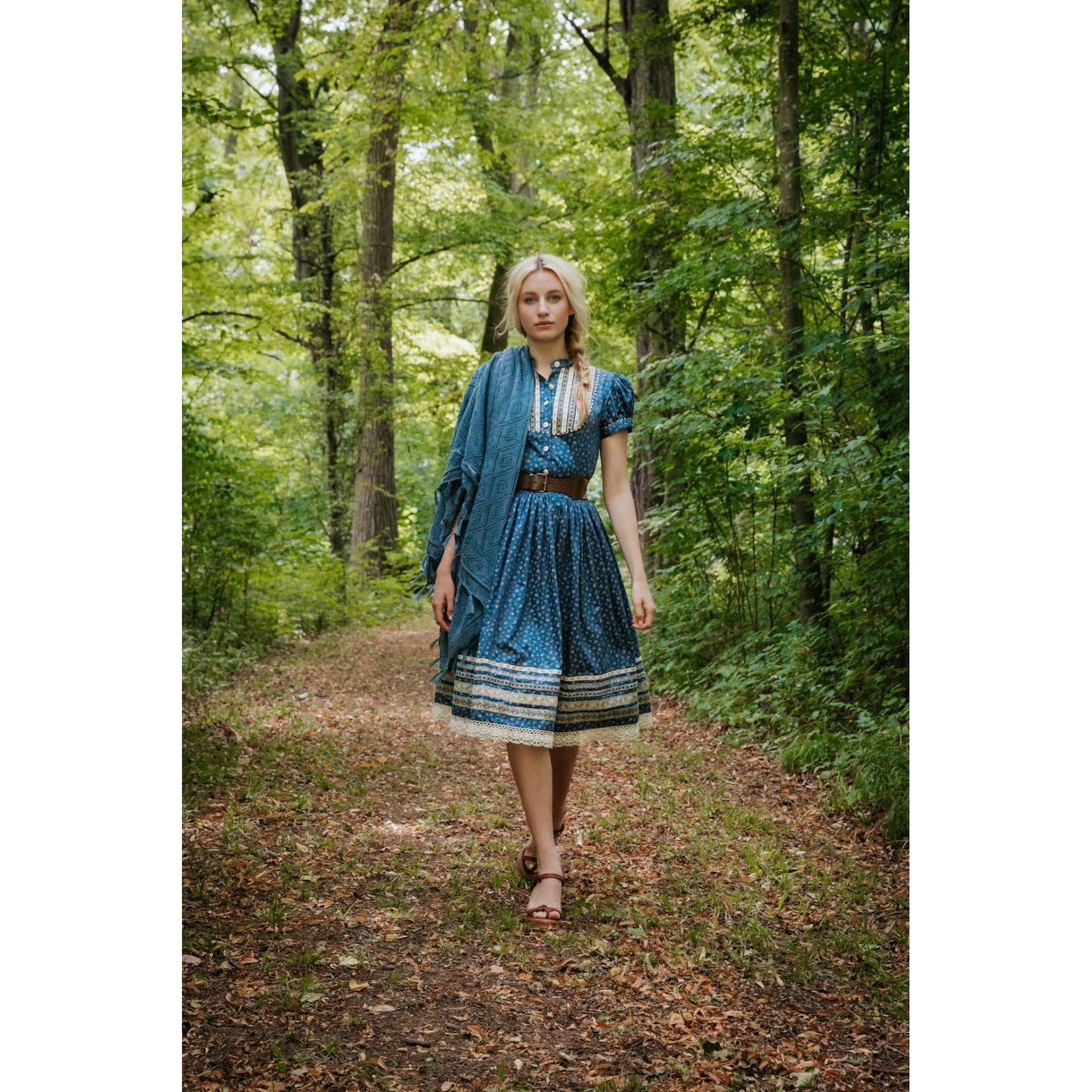 Gretl Kleid Vergissmeinicht