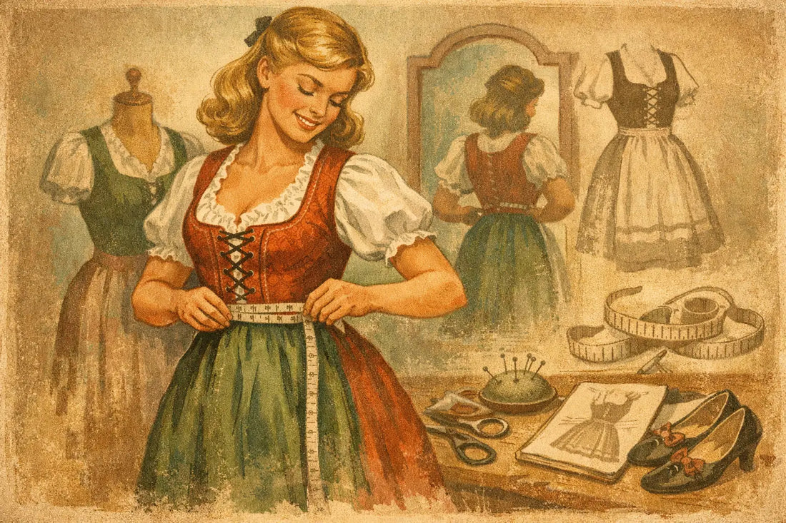 Wie messe ich meine Dirndlgröße richtig?