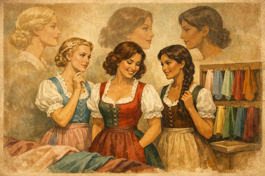 Beste Dirndl-Farben nach Hauttyp richtig wählen