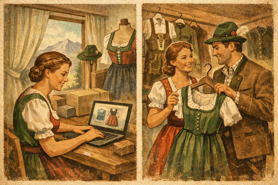Trachtenmode online oder stationär kaufen?