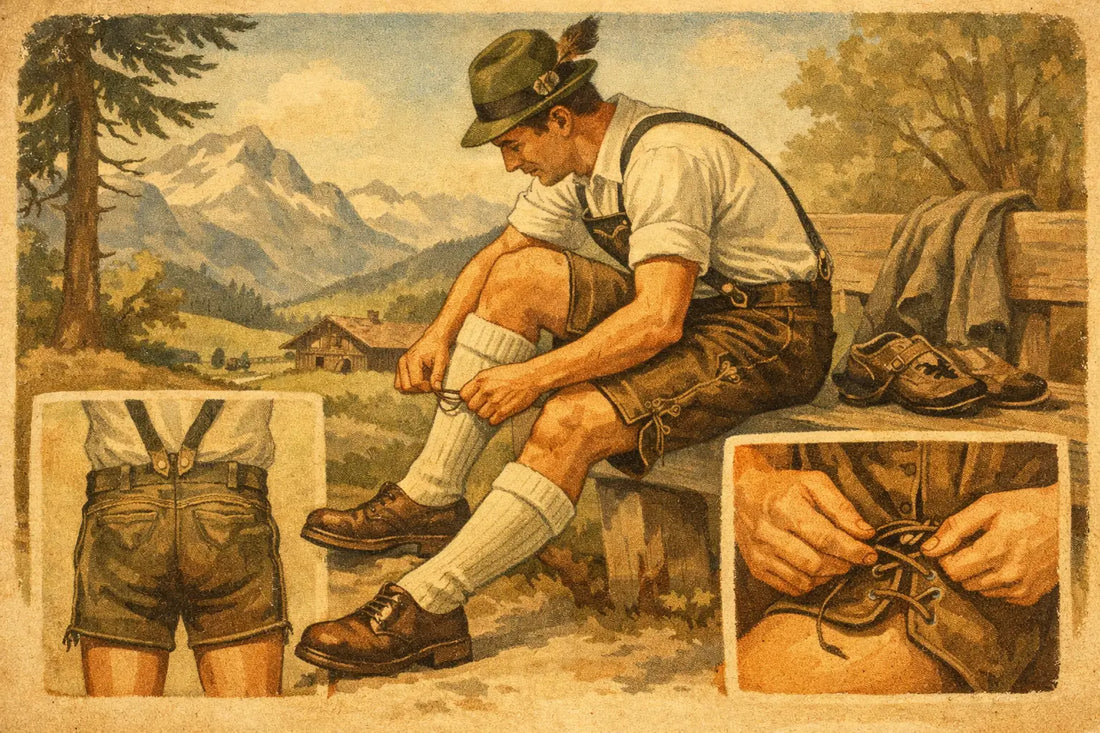 Wie sitzt eine Lederhose richtig?