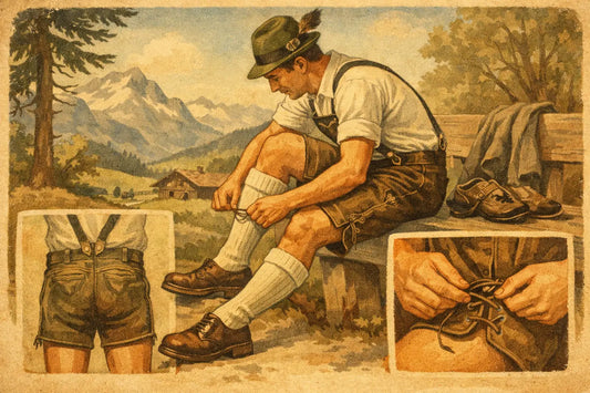 Wie sitzt eine Lederhose richtig?