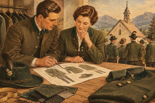 Kapellenuniform aus Loden richtig planen