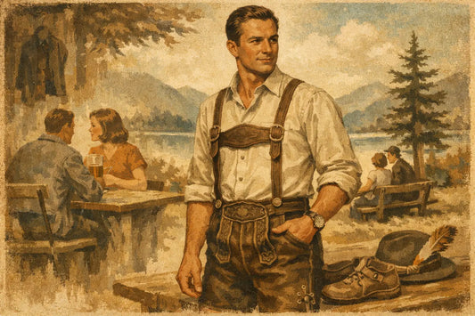 Lederhose ohne Kostüm-Look richtig tragen