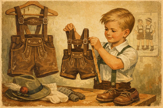 Kinder Lederhose Größe wählen leicht gemacht