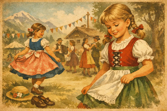 Kinderdirndl bequem für Feste auswählen