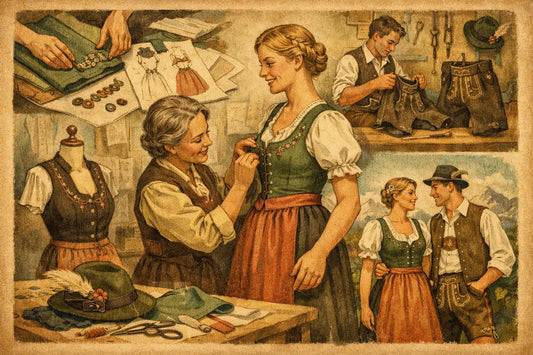 Ablauf einer Trachten-Sonderanfertigung