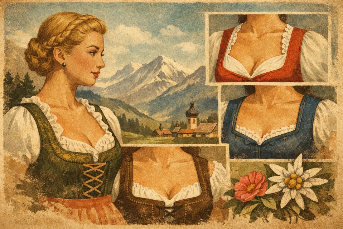Dirndl Ausschnittformen verständlich erklärt