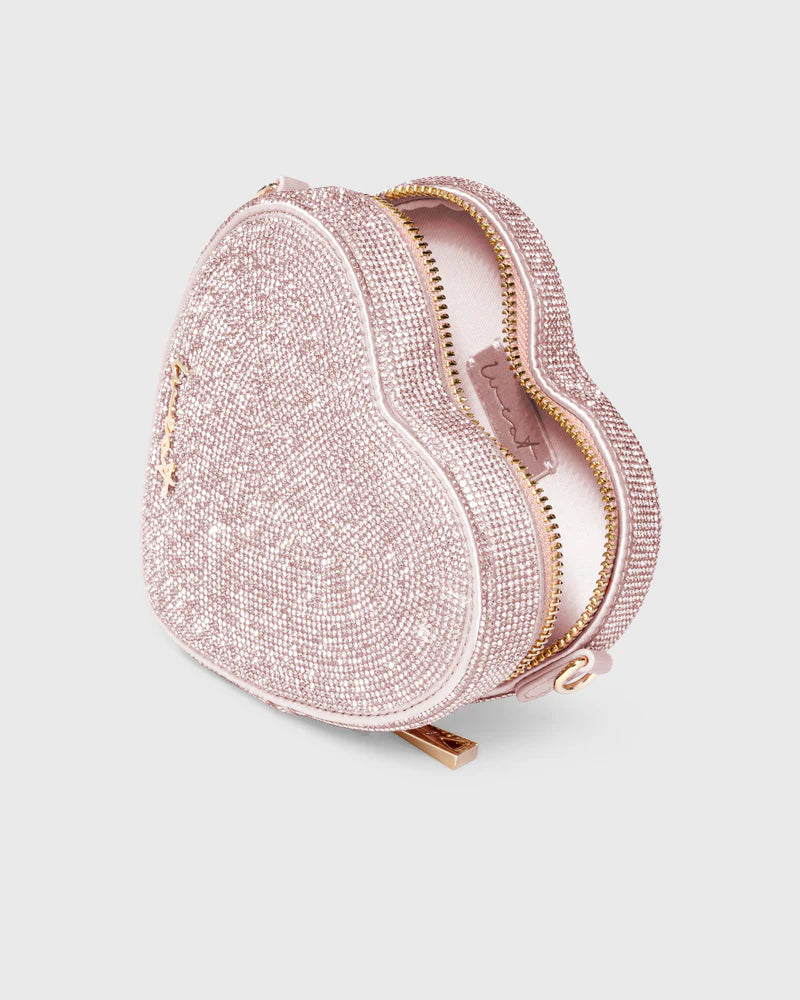 Tasche Midi Heart Bag Crystal Rose