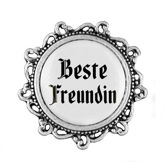 Gaudiknopf "Beste Freundin"