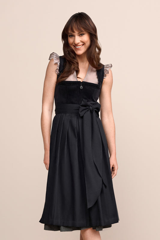 Dirndl Velia in schwarz