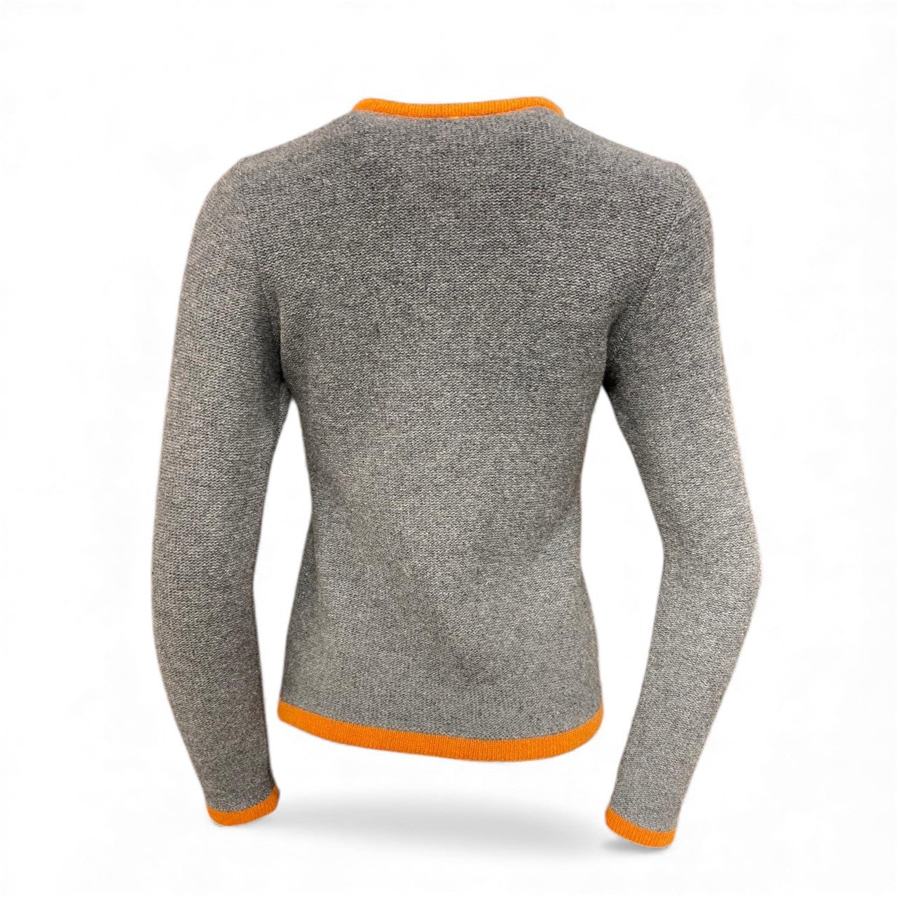 Strickjacke Grau/Rost