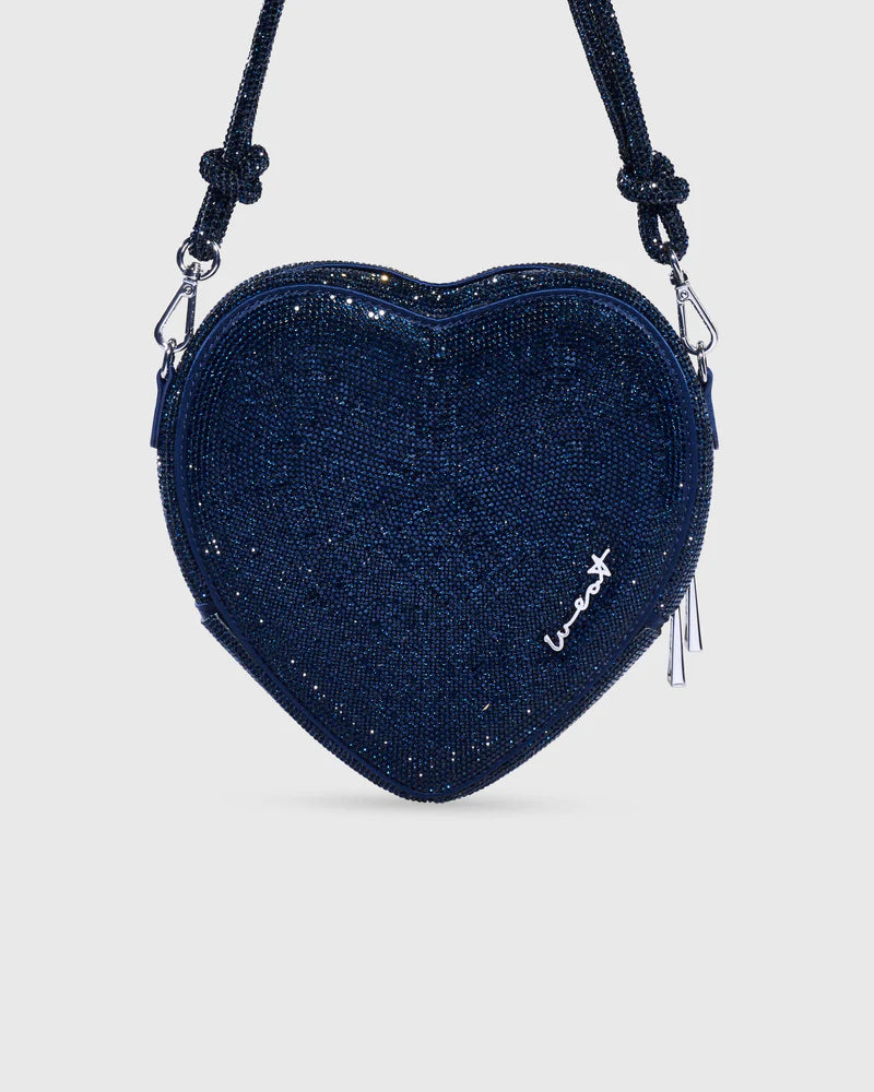 Tasche Big Heart Bag Crystal Midnight Blue