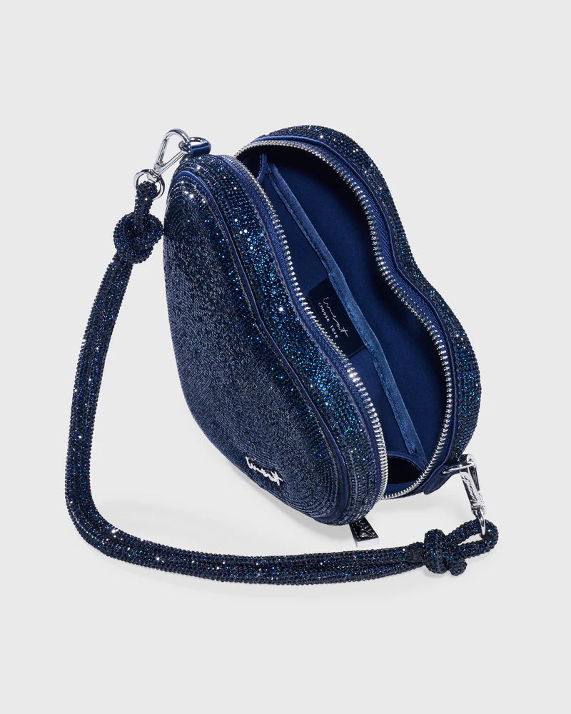 Tasche Big Heart Bag Crystal Midnight Blue