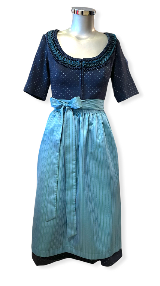 Dirndl Lena in blau von Wenger