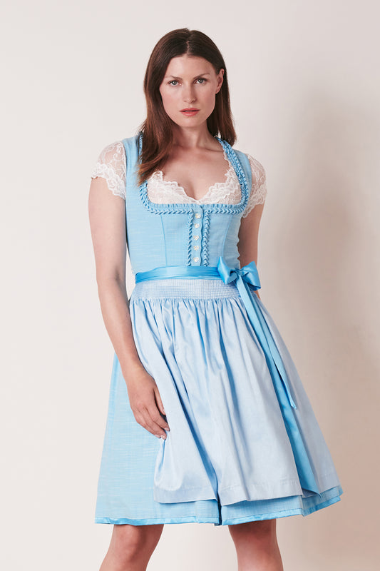 Dirndl Sky is the Limit in türkisblau by Victoria Swarovski