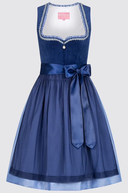 Dirndl Veneziana in blau