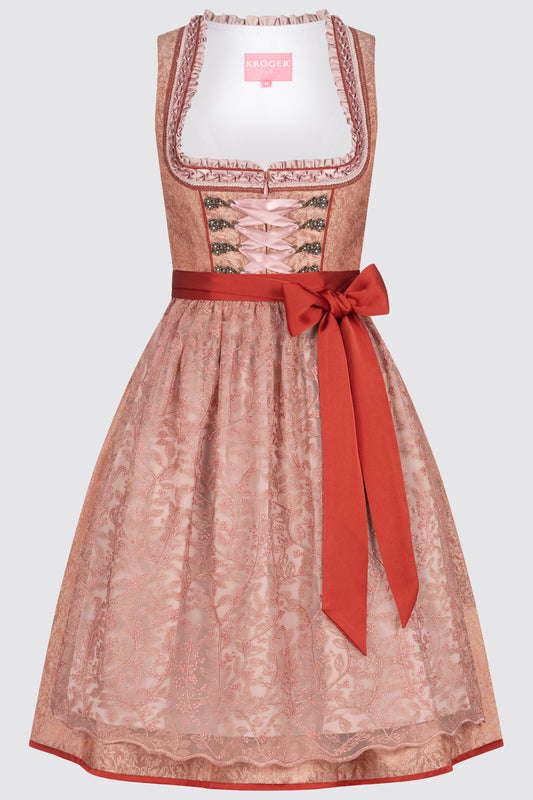 Dirndl Amarena in rost