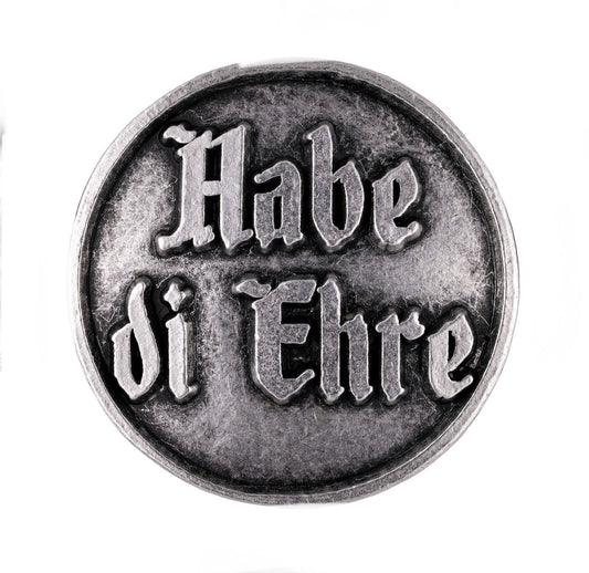 Gaudiknopf "Habe di Ehre"