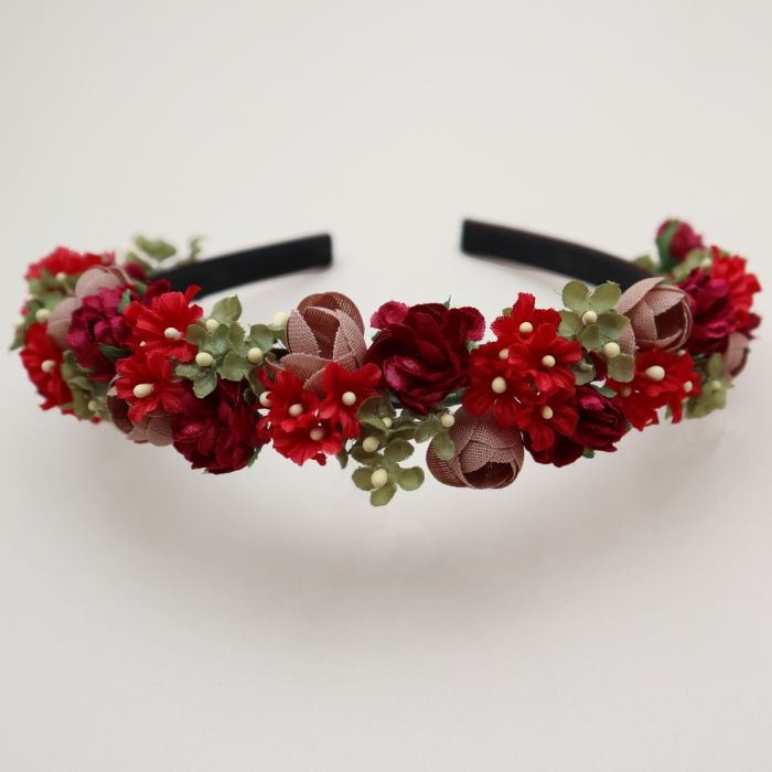 Haarreif Blüten Rosen