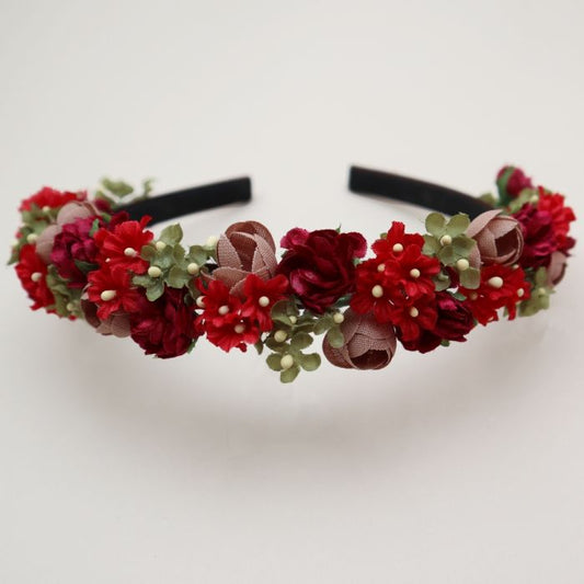 Haarreif Blüten Rosen