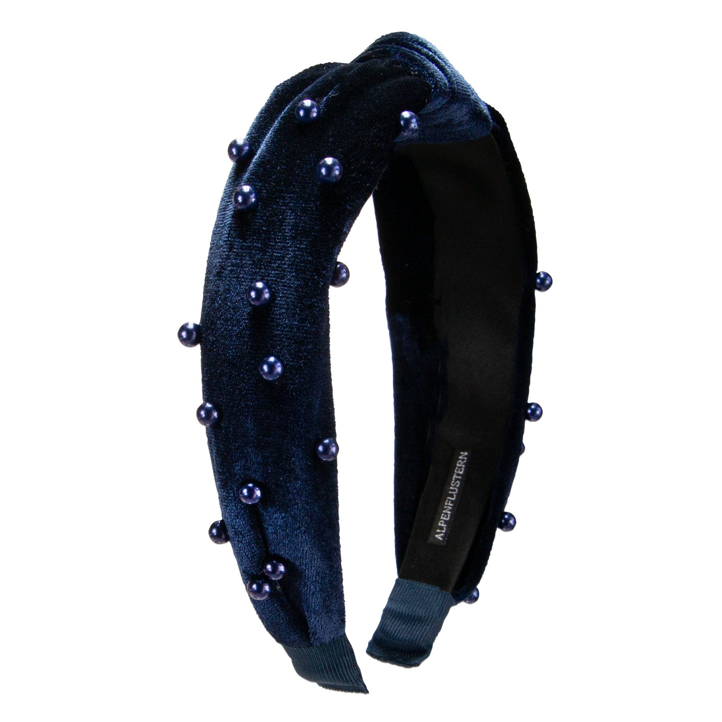 Haarreif Knoten mit Perlen