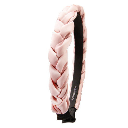 Haarreif Flechtoptik Rose