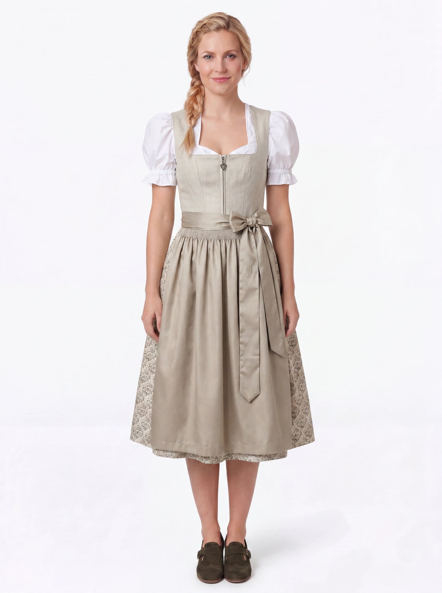 Dirndl Beige