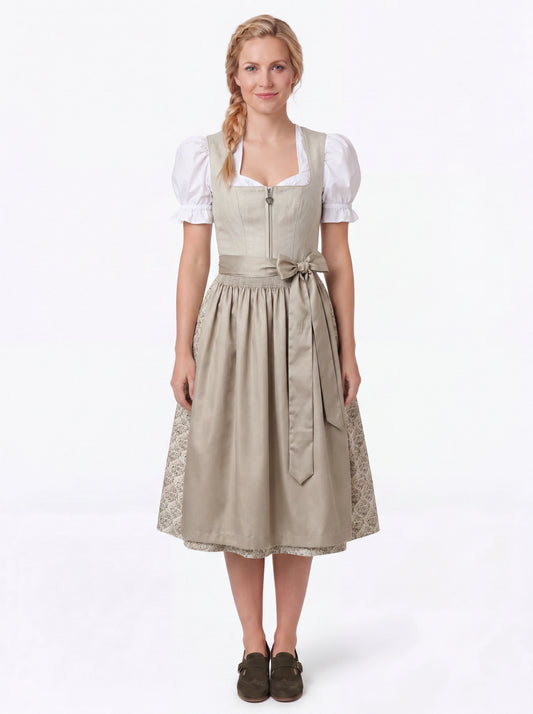 Dirndl Beige