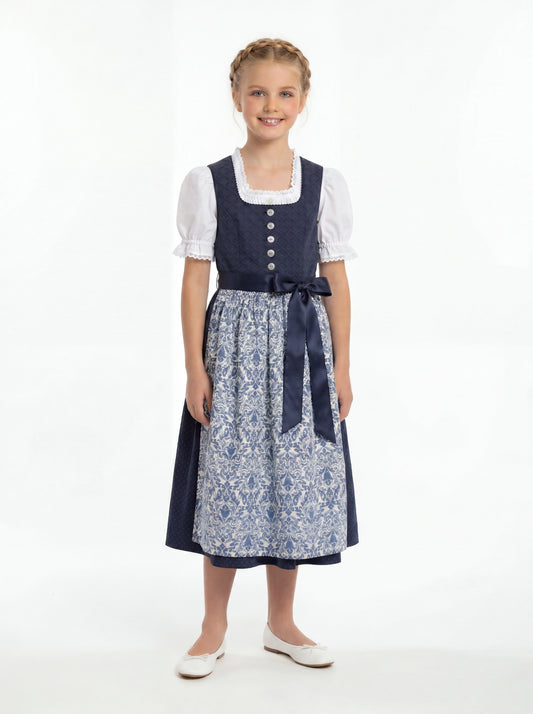 Kinderdirndl Blau